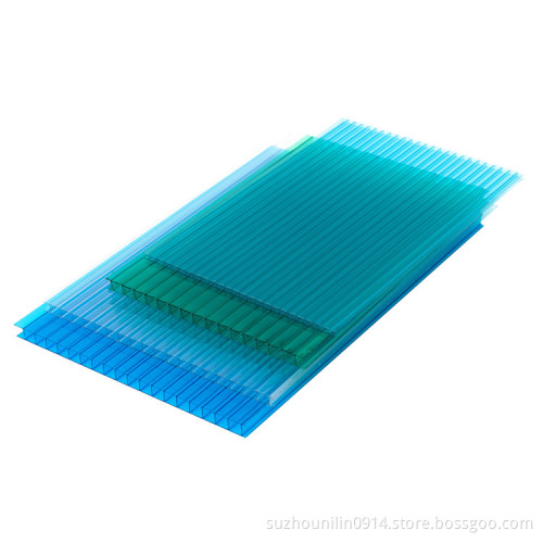 Polycarbonate hollow sheet with light weight
